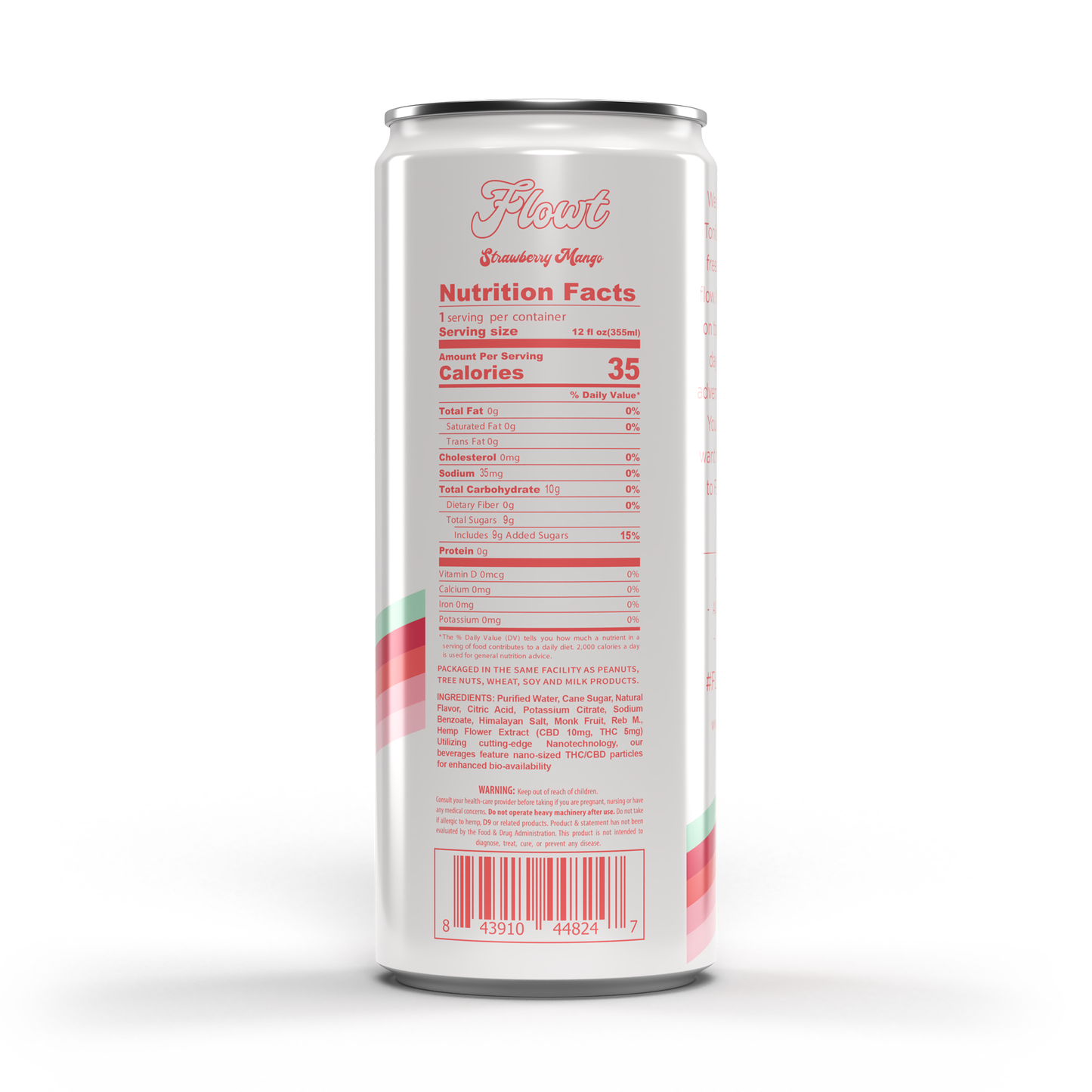 Strawberry Mango THC-Infused Social Tonic
