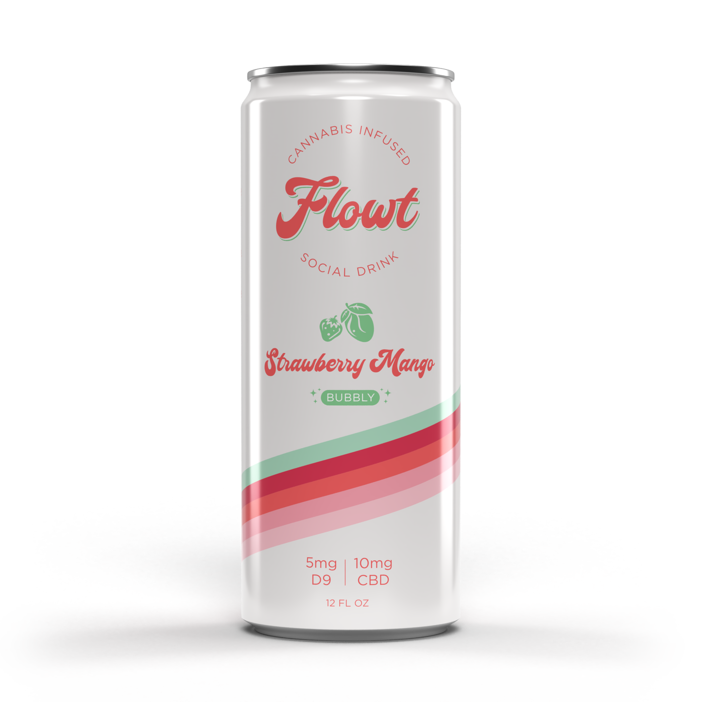Strawberry Mango THC-Infused Social Tonic