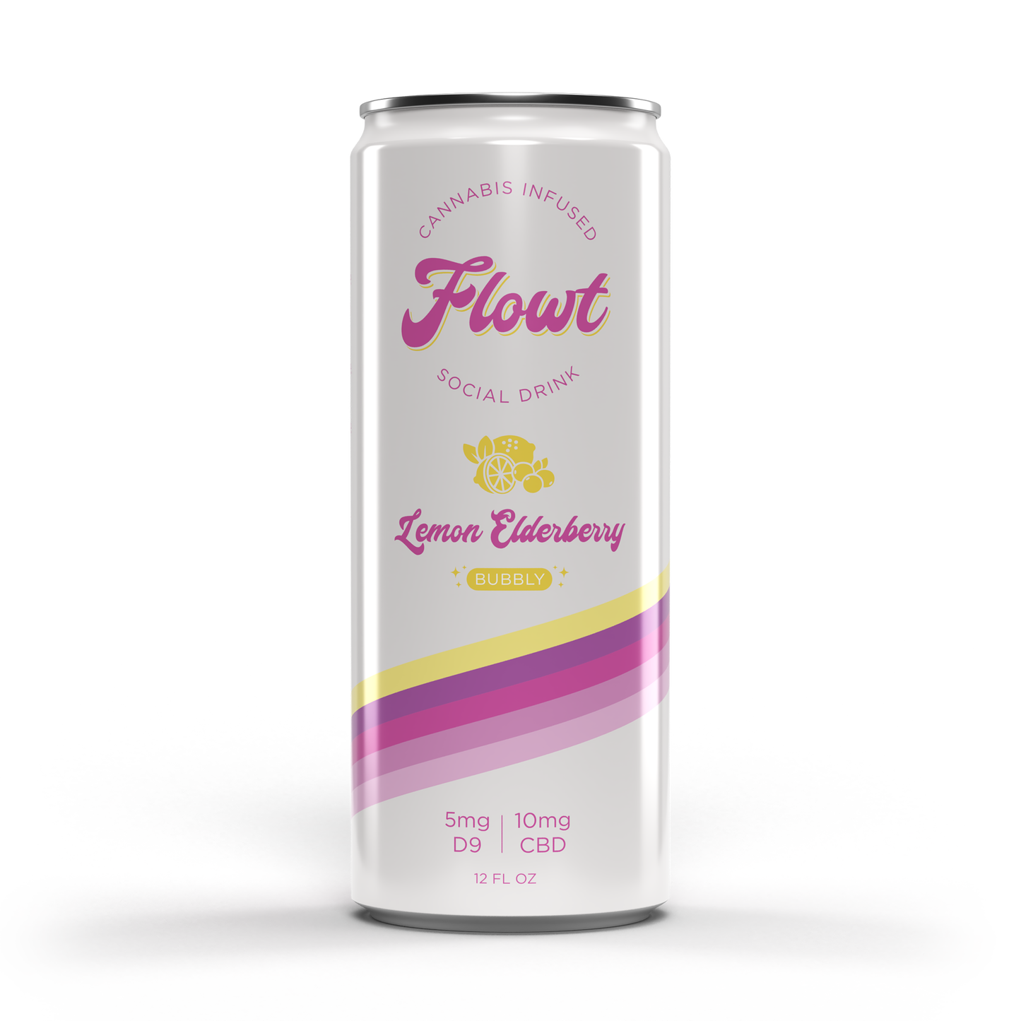 Lemon Elderberry THC-Infused Social Tonic