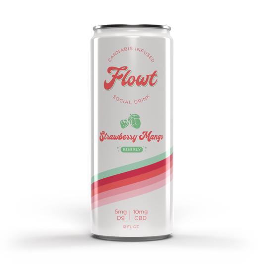 Strawberry Mango THC-Infused Social Tonic