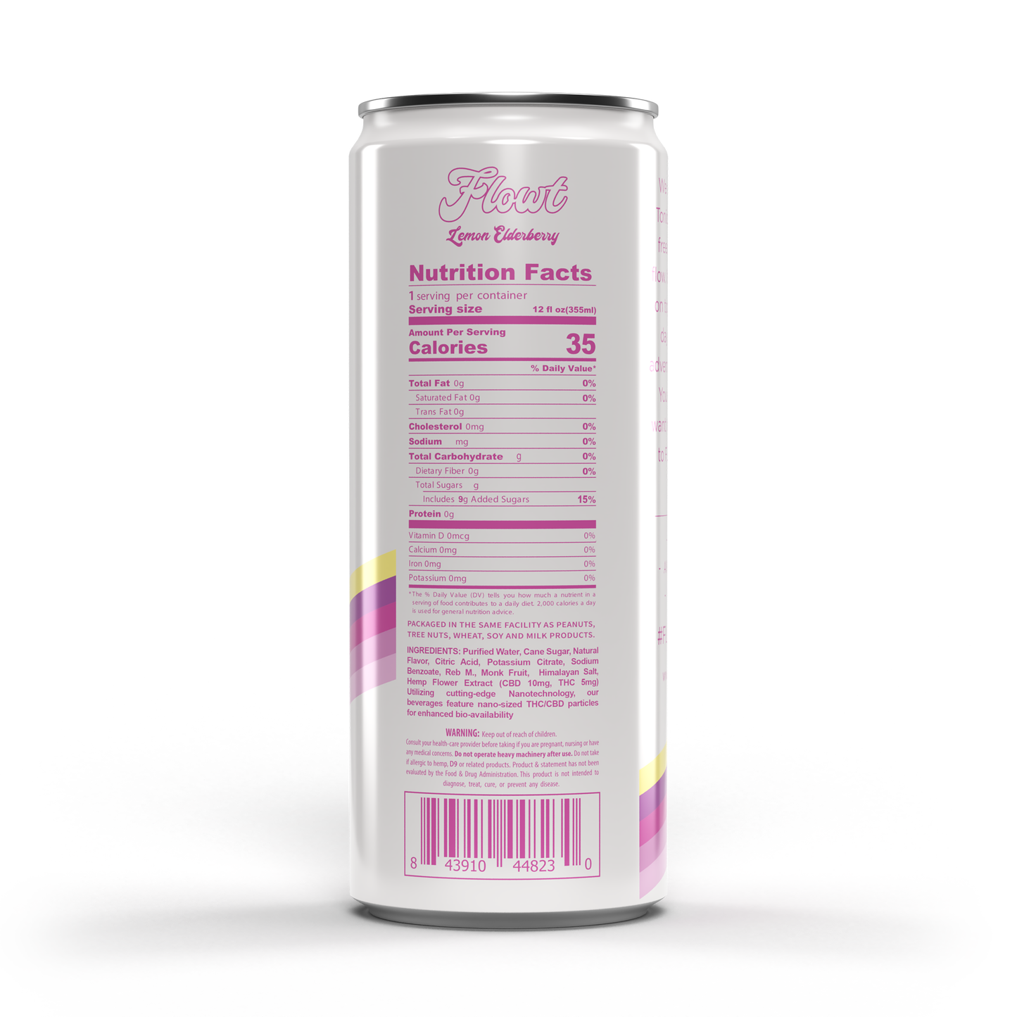 Lemon Elderberry THC-Infused Social Tonic