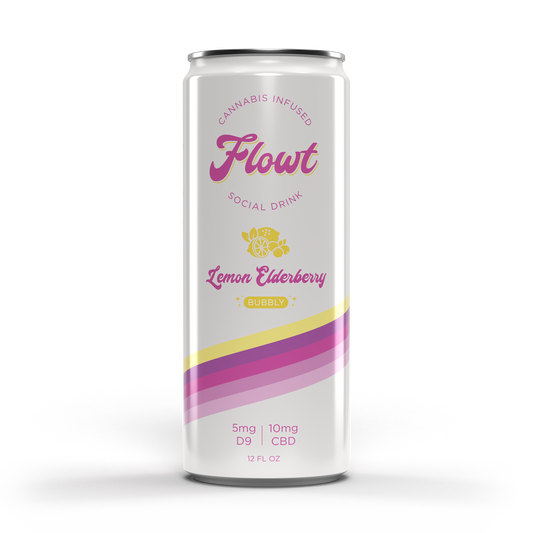 Lemon Elderberry THC-Infused Social Tonic