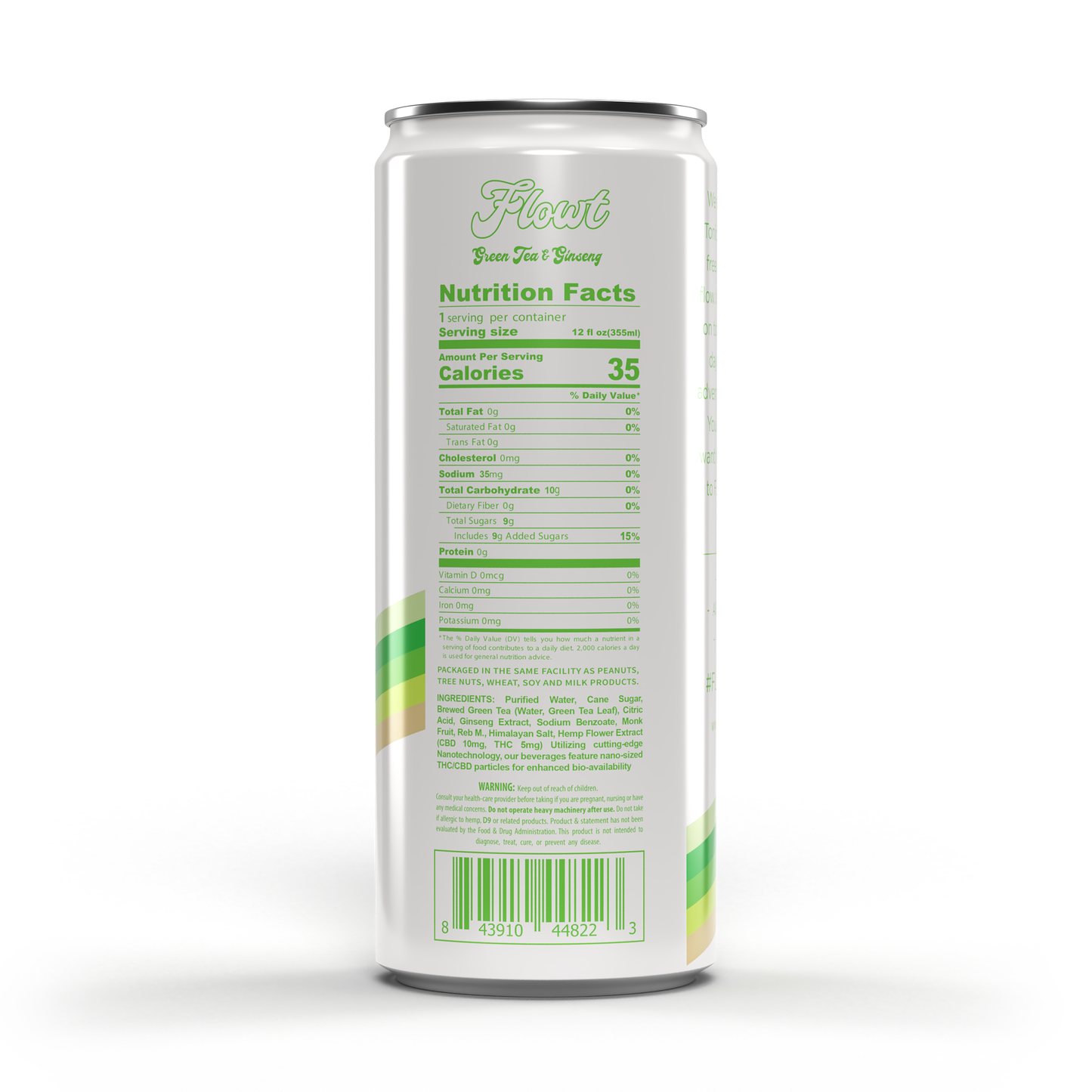 THC-Infused Green Tea & Ginseng